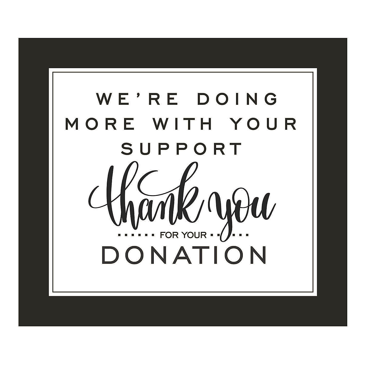 Give a thanks donation