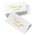thumbnail image 1 of Thank You For Your Order Business Note Cards | Beautiful Customer Appreciation Writable Cards, For Small and Large Businesses | 2 x 3.5” | 80lb (216gsm) Card Stock | 500 Per Pack, 1 of 5