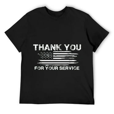 Thank You For Your Service American Flag Veterans Day T-Shirt