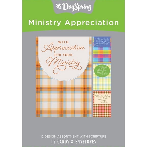 Thank You For Your Service Ministry Cards, Box Of 12