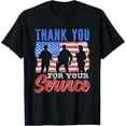 Thank You For Your Service Veteran Memorial Day Military TShirt