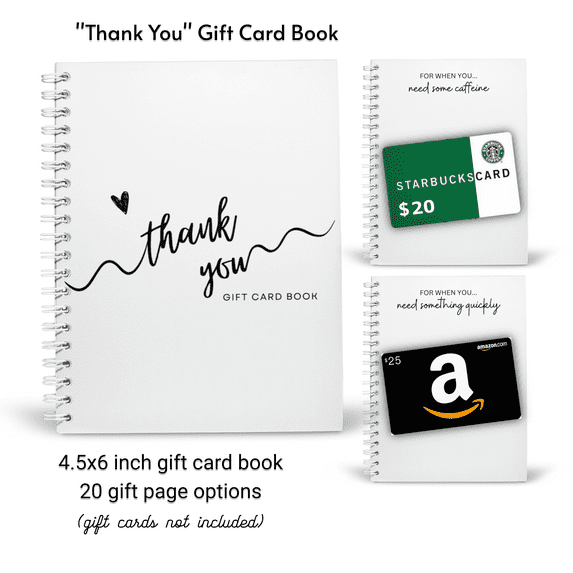 Thank You Gift Card Book | Gift Card Holder