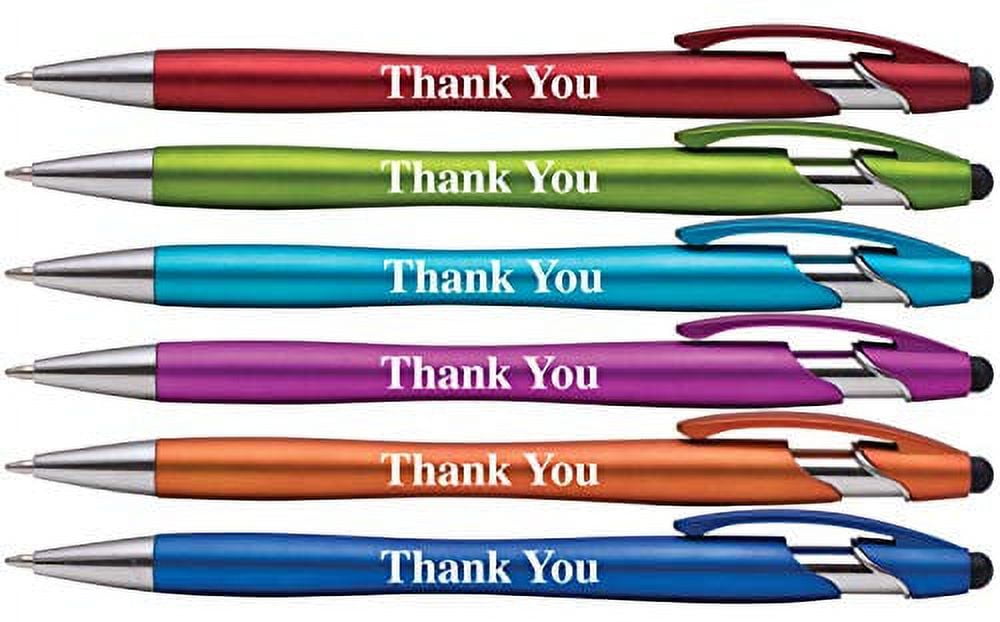 "Thank You" Gift Stylus Pens For All TouchScreen Devices 2 in 1 Combo