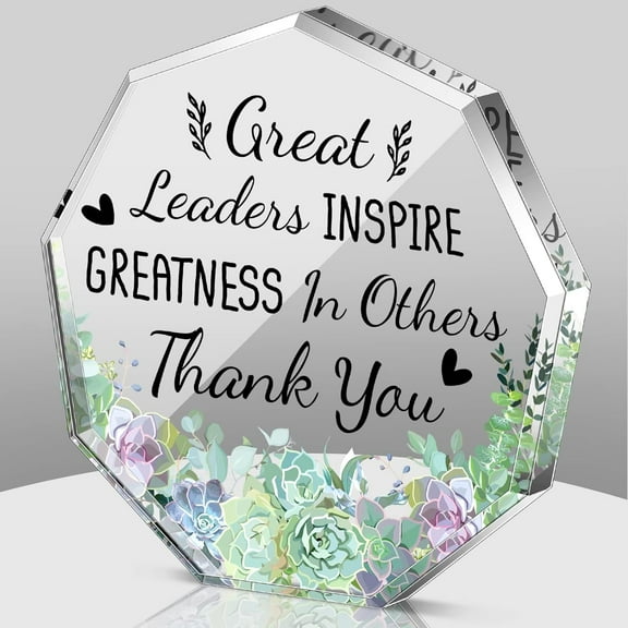 Thank You Gift for Women Inspirational Gift Office Coworker Gifts Graduation Gift for Friends Classmates Colleague Leaving Job Farewell Gift Teacher Appreciation Keepsake(Green Flowers)