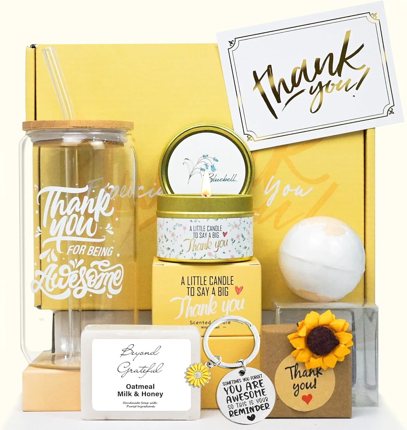 Thank You Gifts for Women, Appreciation Gifts, Thank You Gift Baskets ...