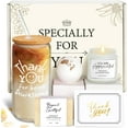thumbnail image 1 of Thank You Gifts for Women – Employee & Teacher Appreciation Gift Set, Thank You for Being Awesome Glass, Candle & Card, Thoughtful Thanks Gift for Coworkers, Boss, Secretary, 1 of 3