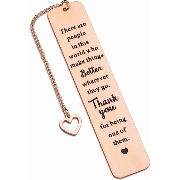 Thank You Gifts for Women Inspirational Employee Appreciation Gifts Bookmark Bulk Gifts for Coworkers Christmas Gifts Leader Boss Lady Birthday Valentines Boss Gifts Farewell Retirement Teacher Nurse