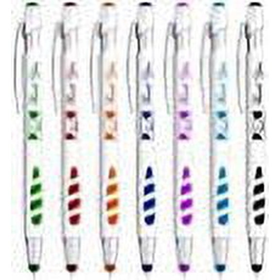 "Thank You" Greeting Gift Stylus Pens For TouchScreen Devices - 2 in 1 Multifunction Pen - Compatible With Tablets, iPads, iPhones 7 Pack