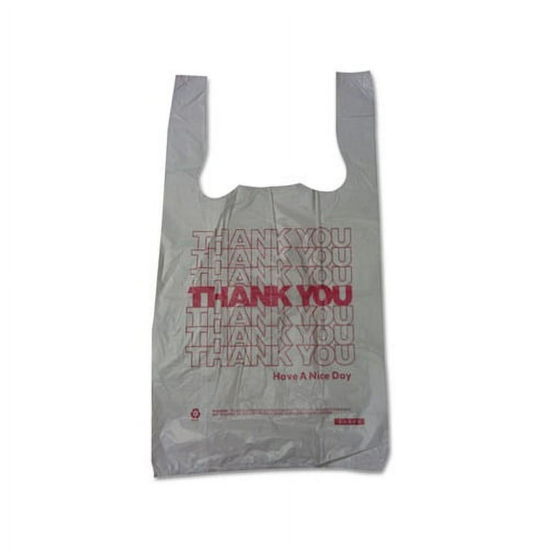 Thank You High-Density Shopping Bags, 10 Thank You High-Density Shopping Bags, 10