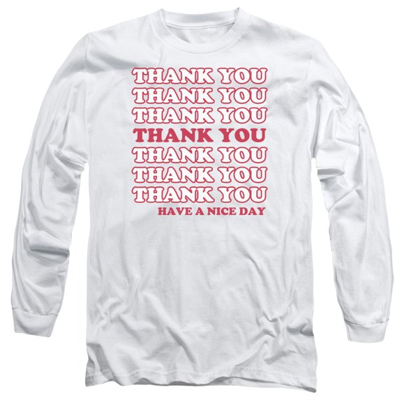 - Thank You - Long Sleeve Shirt - XXX-Large