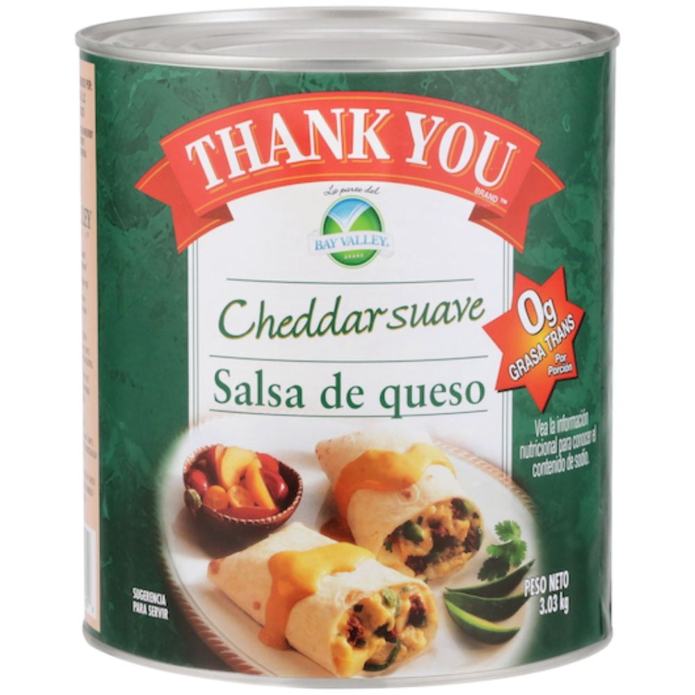 Thank You Mild Cheddar Cheese Sauce 7lb