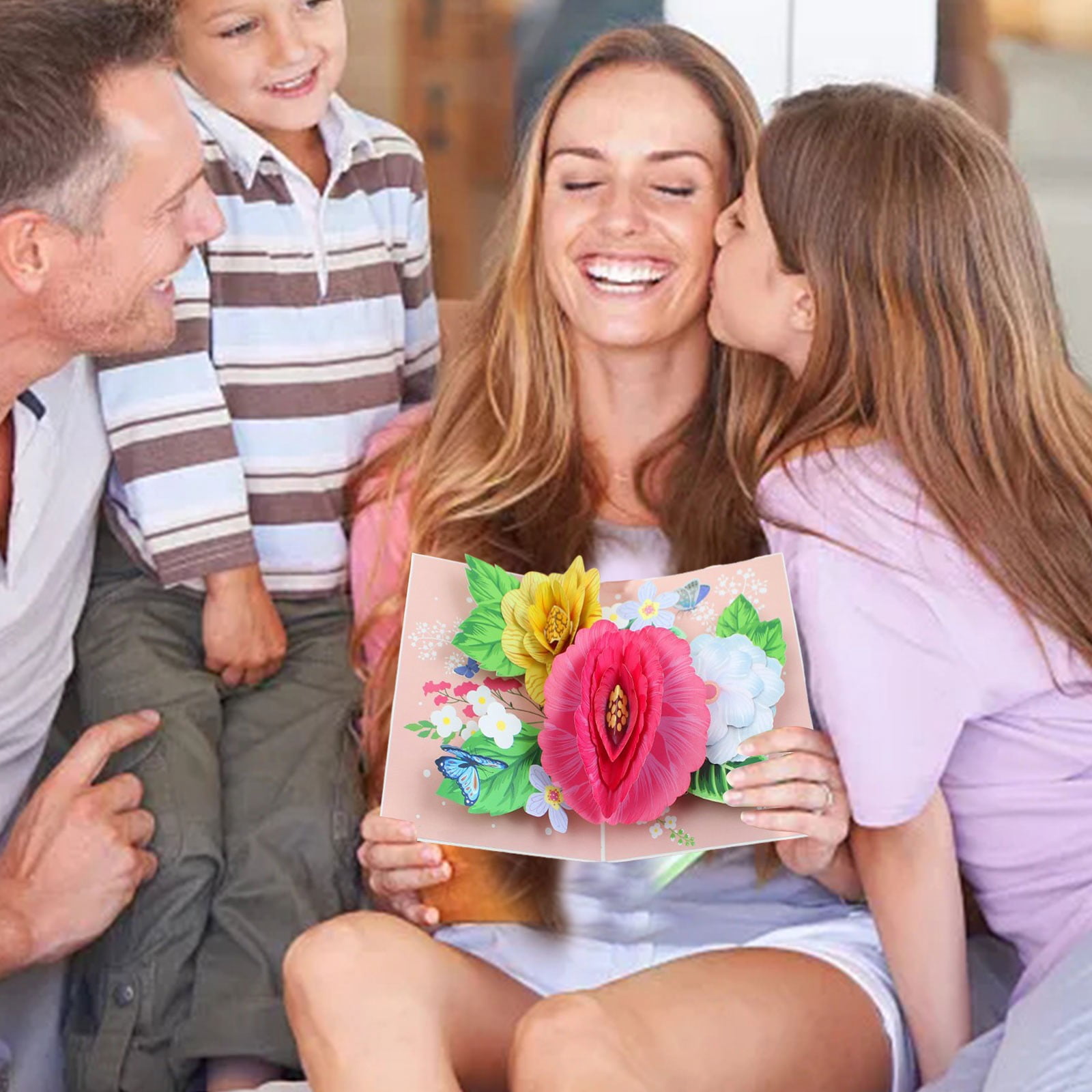 Thank You Notes with Envelopes Birthday Cards for Daughter Adult from