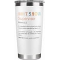 thumbnail image 1 of Thank You Office Gifts for Women, Boss, Supervisor Manager, Coworker - Boss Lady Gifts for Women, Coworker Gifts, Teacher Gifts - Christmas Gifts for Boss - Chaos Coordinator Gifts Cup - 20 Oz Tumbler, 1 of 4