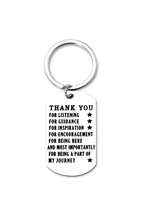 Thank You for Being Part of My Journey Keychain for Teacher Mentor Appreciation Gift for Men Boss Retirement Gifts for Women Best Friend Birthday Gift Ideas Goodbye Gifts for Coworker Christmas Gifts