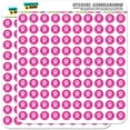 thumbnail image 1 of Thank You Paw Print Pink Birthday Baby Girl 200 1/2" (0.5") Planner Calendar Scrapbooking Crafting Stickers, 1 of 2