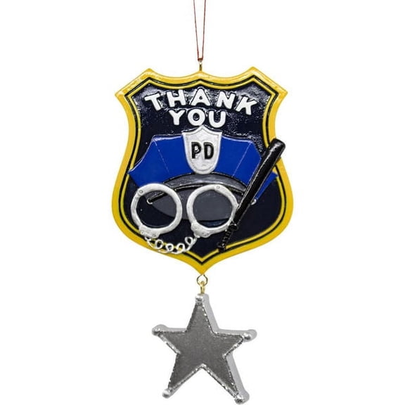 Thank You Police Ornament