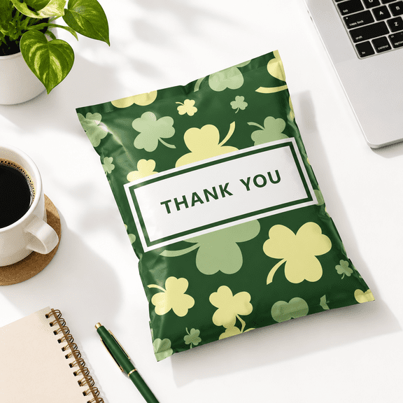 Thank You Poly Mailers 14.5x19 50 Pack Design