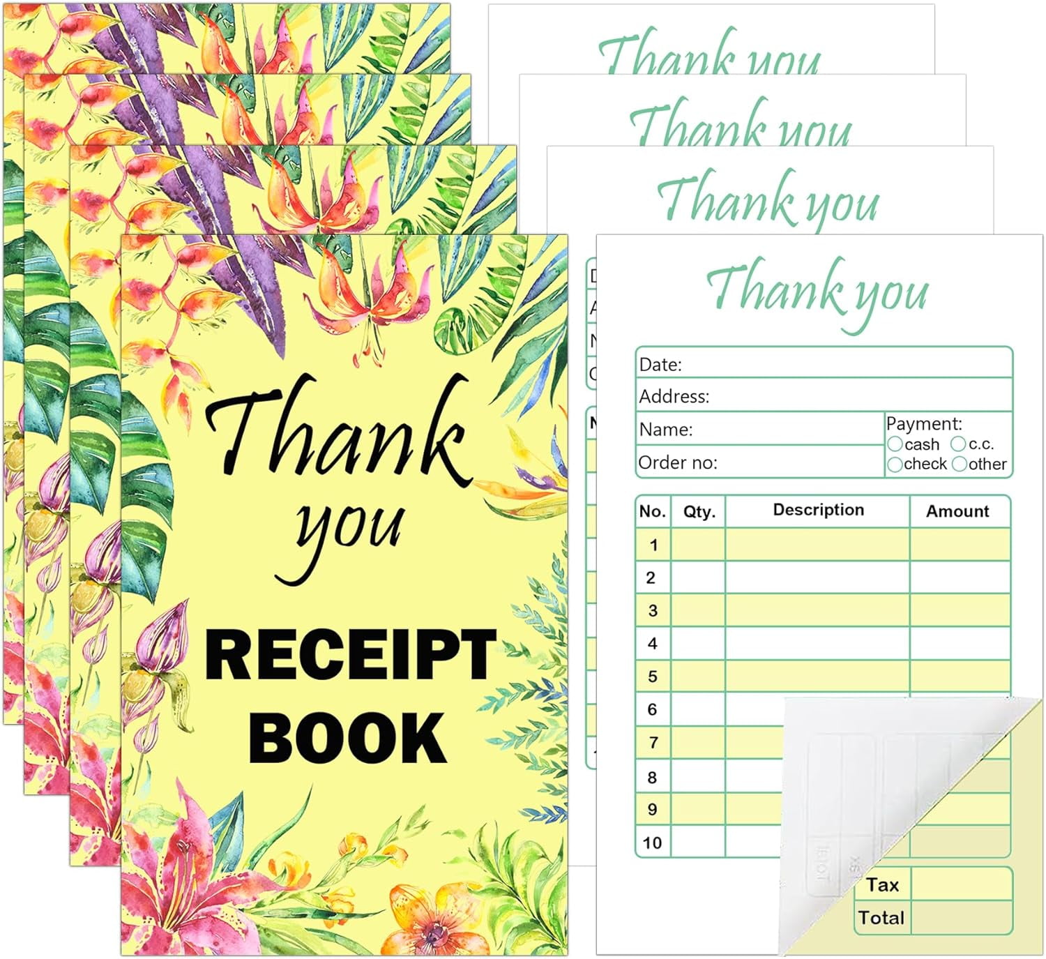 Thank You Receipt Book For Small Businesses 4x7 Philippines - View #10
