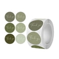 thumbnail image 1 of Thank You Stickers, 1 Roll of 500 1 Inch Round Sealing Labels Roll Envelopes Gift Wrapping DIY Crafts Small Business pcsaging Mailer Scrapbooking Decorative Decals., 1 of 6