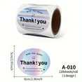 thumbnail image 1 of "Thank You for Supporting My Small Business" Stickers - Waterproof Self-Adhesive Durable Sealing Stickers with Elegant Cursive Script & Heart Design, Mixed Colors for Envelopes, Gift Packaging,, 1 of 11