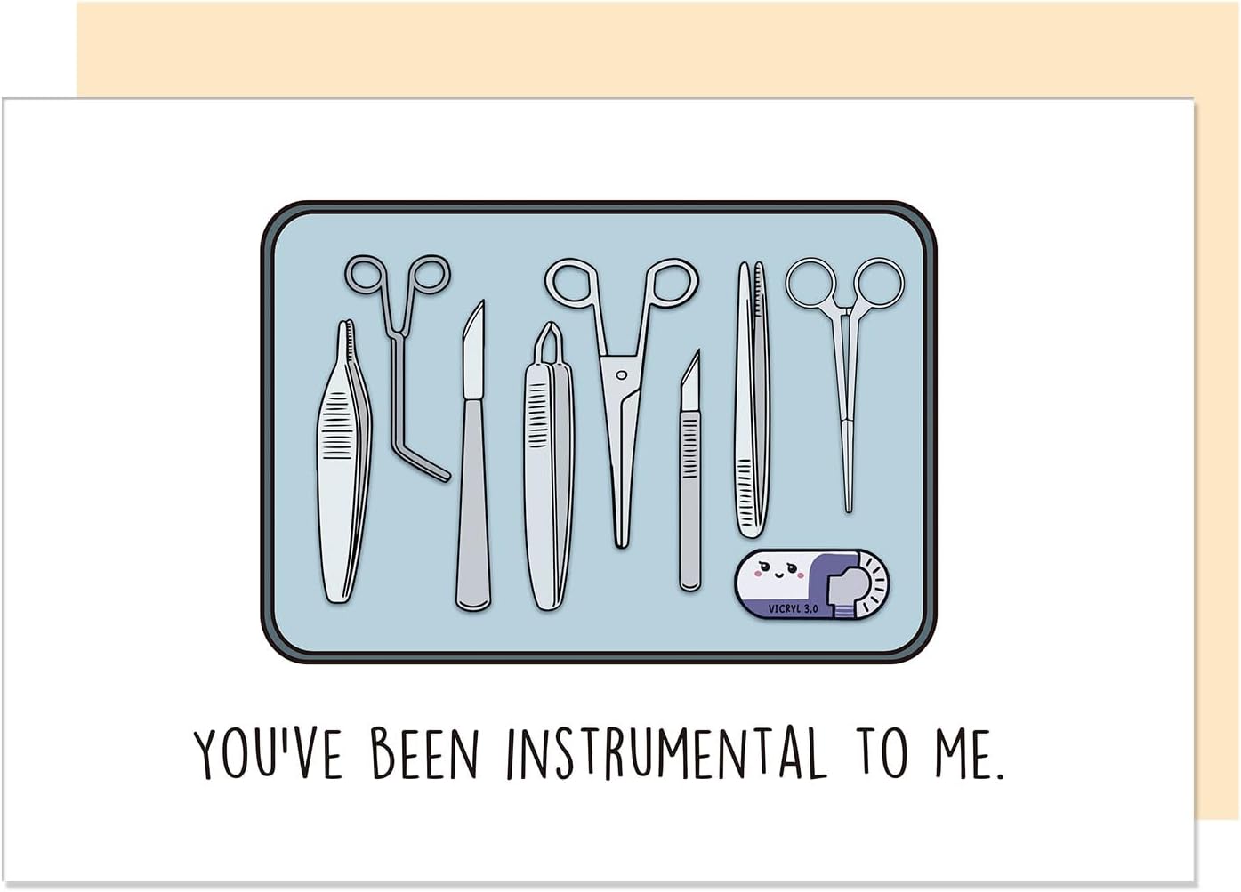 Thank You Surgeon Card - Cute Appreciation Card For Doctor, Nurse, Hospital Worker Gift