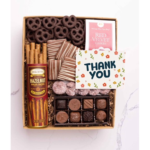 From You Flowers - Thank You Sweet Treats Chocolate Gift Box