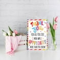 Thank You Teacher Card Great Teacher Appreciation Gifts Card From Students Thank You For Helping