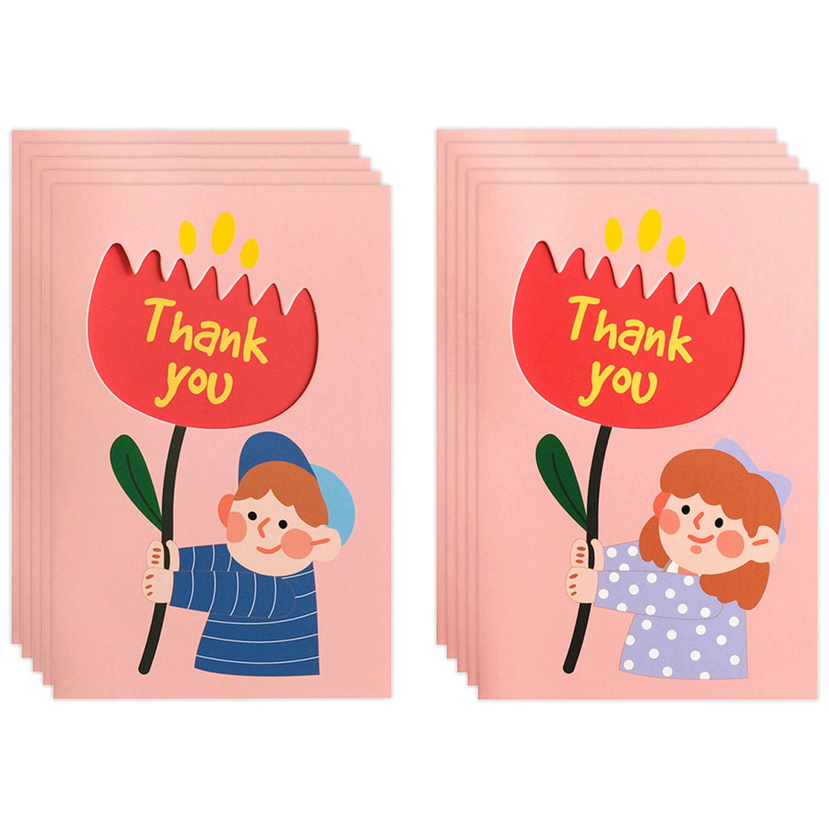 Thank You Teacher Card set, Teacher Appreciation Cards from