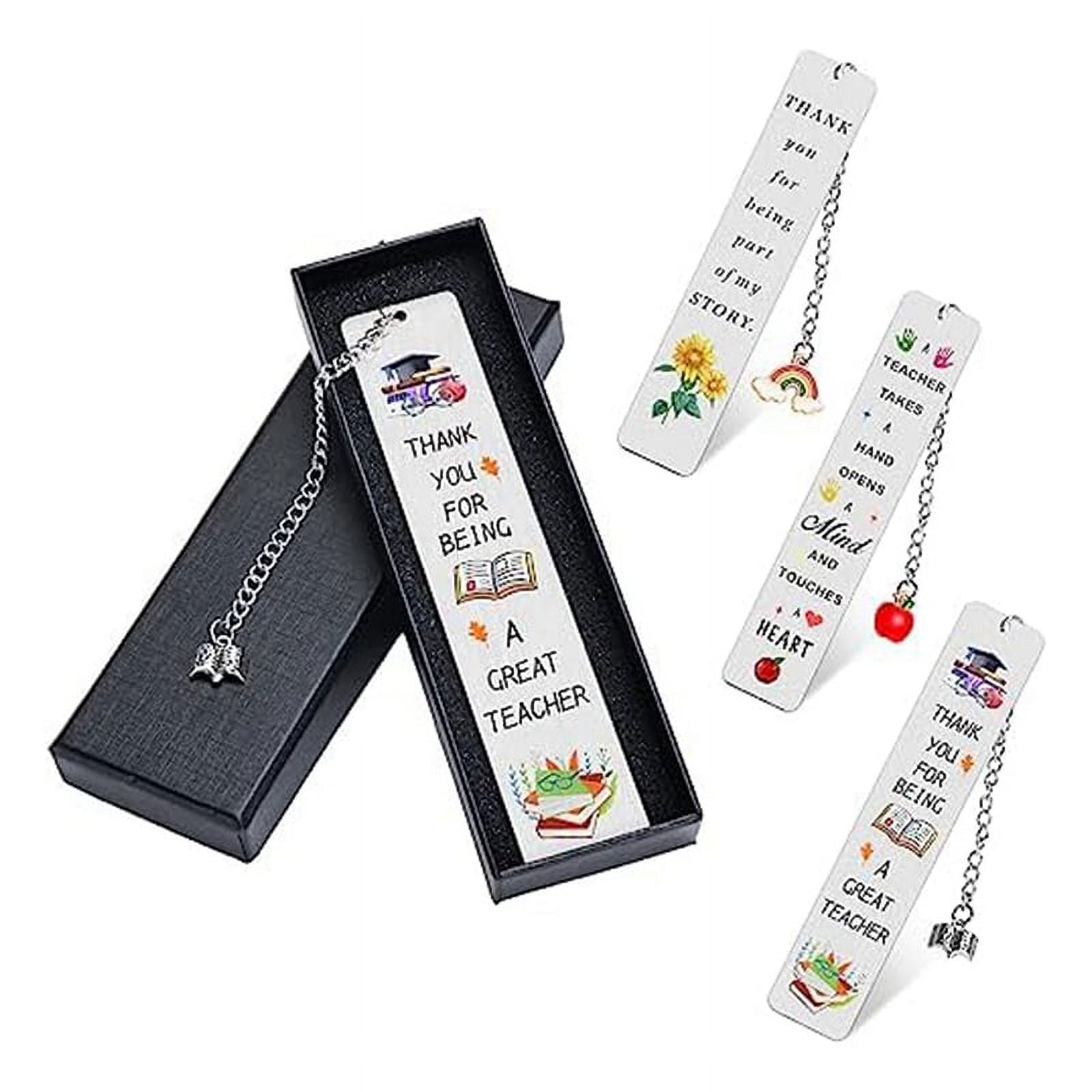 Thank You Teacher Gifts, Teacher Bookmark Teacher Appreciation Gifts ...