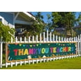 thumbnail image 1 of Thank You Teachers Banners Indoor Outdoor Decorations Teacher Appreciation Week Porch Fence Bulletin Board Wall Hanging Decor, 1 of 4