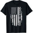 thumbnail image 1 of Thank You Veterans American Flag T-Shirt, 1 of 4