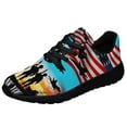 thumbnail image 1 of Thank You Veterans Memorial Day American flag Shoes Sneakers for Women Men Black Size 7.5, 1 of 7