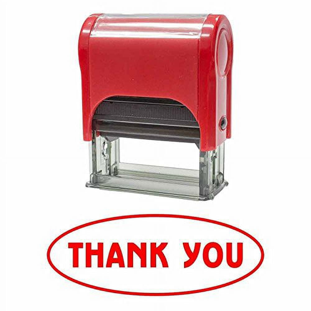 Keller Williams Red Self-Inking Thank You Rubber Stamp