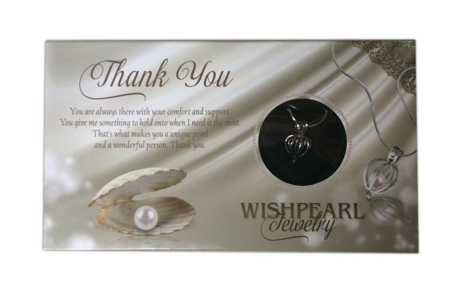THECREATORCOMPANY Thank You Wishpearl Pearl Necklace Kit