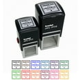 thumbnail image 1 of Thank You for Celebrating with Us Self-Inking Rubber Stamp Ink Stamper - Blue Ink - Small 1 Inch, 1 of 7