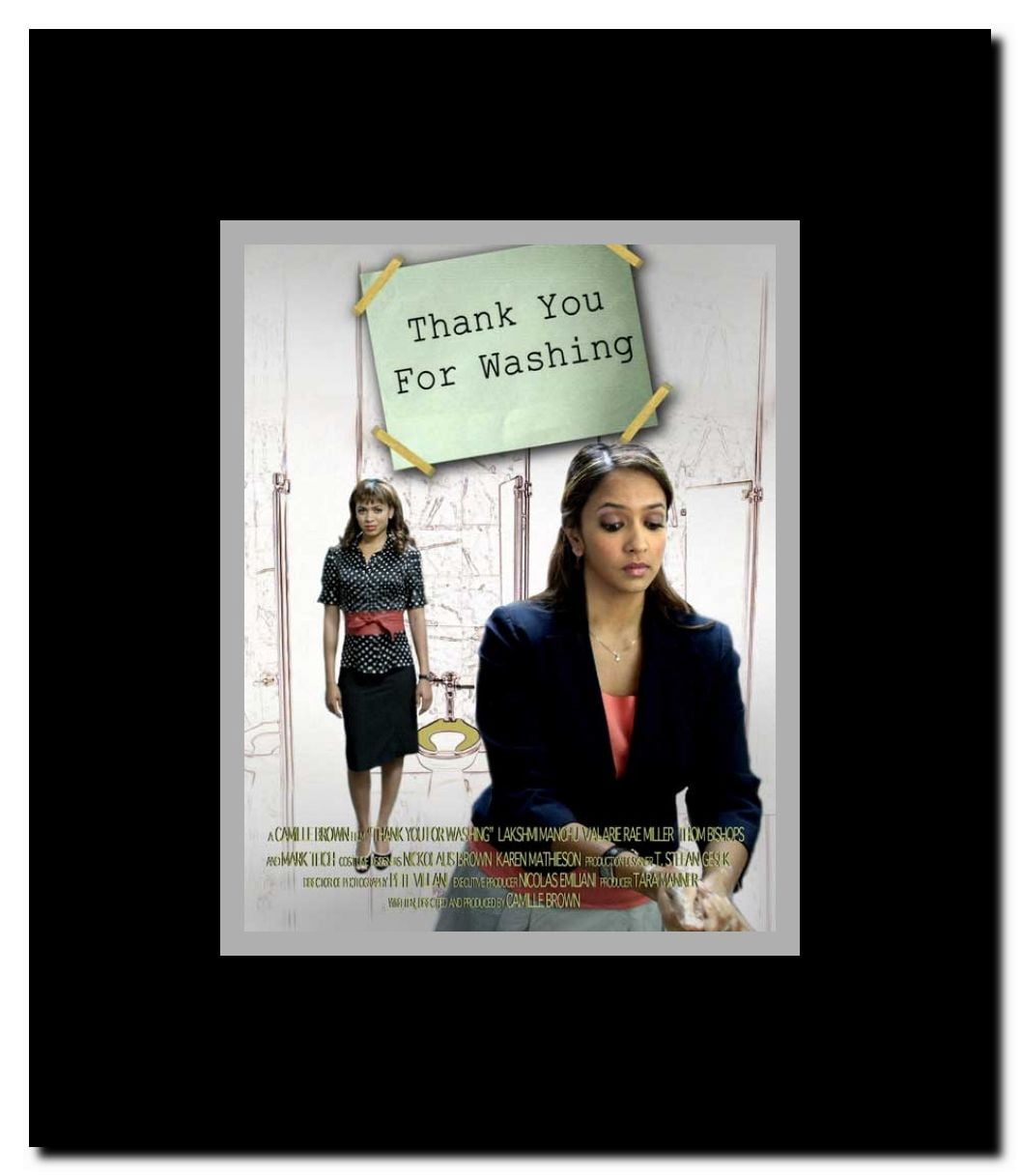 Thank You for Washing Framed Movie Poster