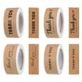 thumbnail image 1 of Thank You for Your Order/Purchase Stickers 4 Roll 1x3 Inch Adhesive Rectangle Gift Seal Labels DIY 120 Count/Roll, 1 of 6