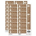 thumbnail image 1 of Thank You for Your Purchase Potted Succulent Sticker Set - Brown - Gloss Finish - 2.00" Large, 1 of 7