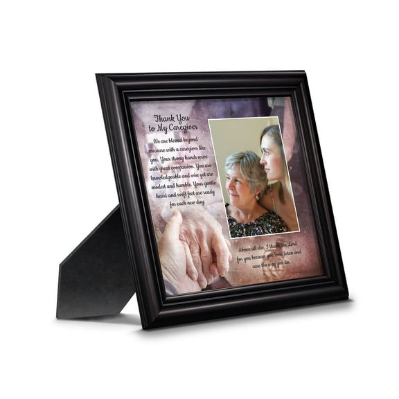 Thank You to My Caregiver Picture Frame, Caregiver Appreciation Gift for Nurse or Friend