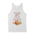 thumbnail image 1 of Thank Your Local Farmers Tank Top Unisex Large White, 1 of 5