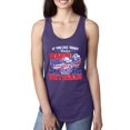 thumbnail image 1 of Thank a Farmer Thank a Veteran Eat In Peace Ladies Racerback Tank Top, Purple Rush, X-Large, 1 of 3