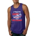 thumbnail image 1 of Thank a Farmer Thank a Veteran Eat In Peace Male Graphic Tank Top, Purple, 3XL, 1 of 3