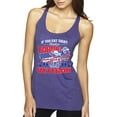 thumbnail image 1 of Thank a Farmer Thank a Veteran Eat In Peace Tri-Blend Racerback Tank Top, Purple Rush, Large, 1 of 3