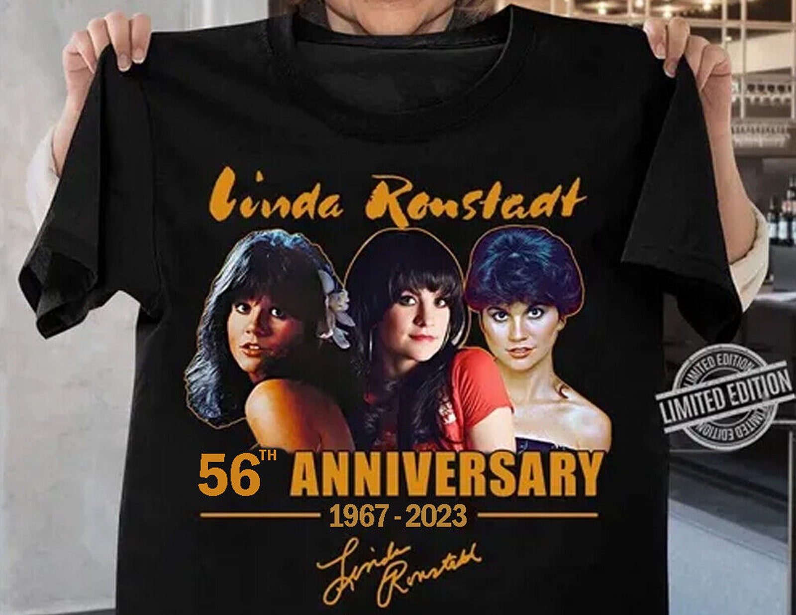 Thank you Linda Ronstadt 56th Anniversary 2023 Singer T Shirt Black ... Linda Ronstadt Thank you Linda Ronstadt 56th Anniversary 2023 Singer T Shirt Black ...