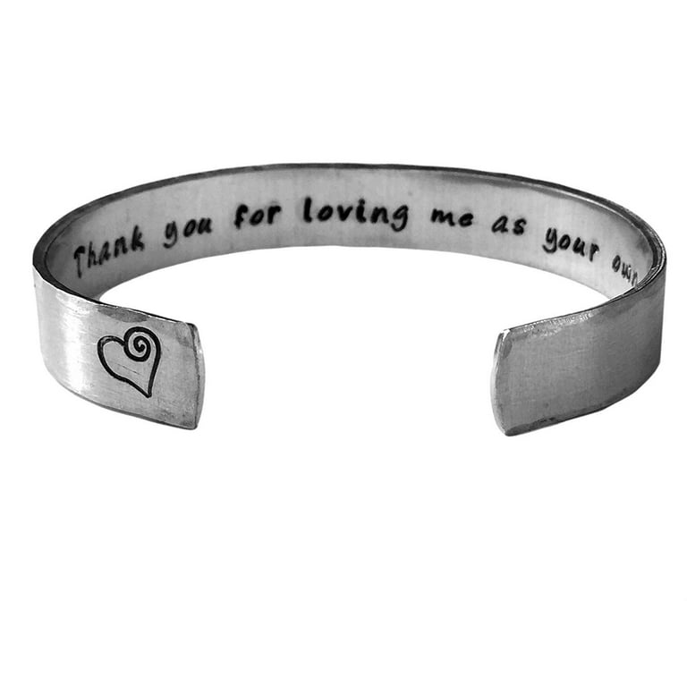 Thank you for loving me as your own bracelet sale