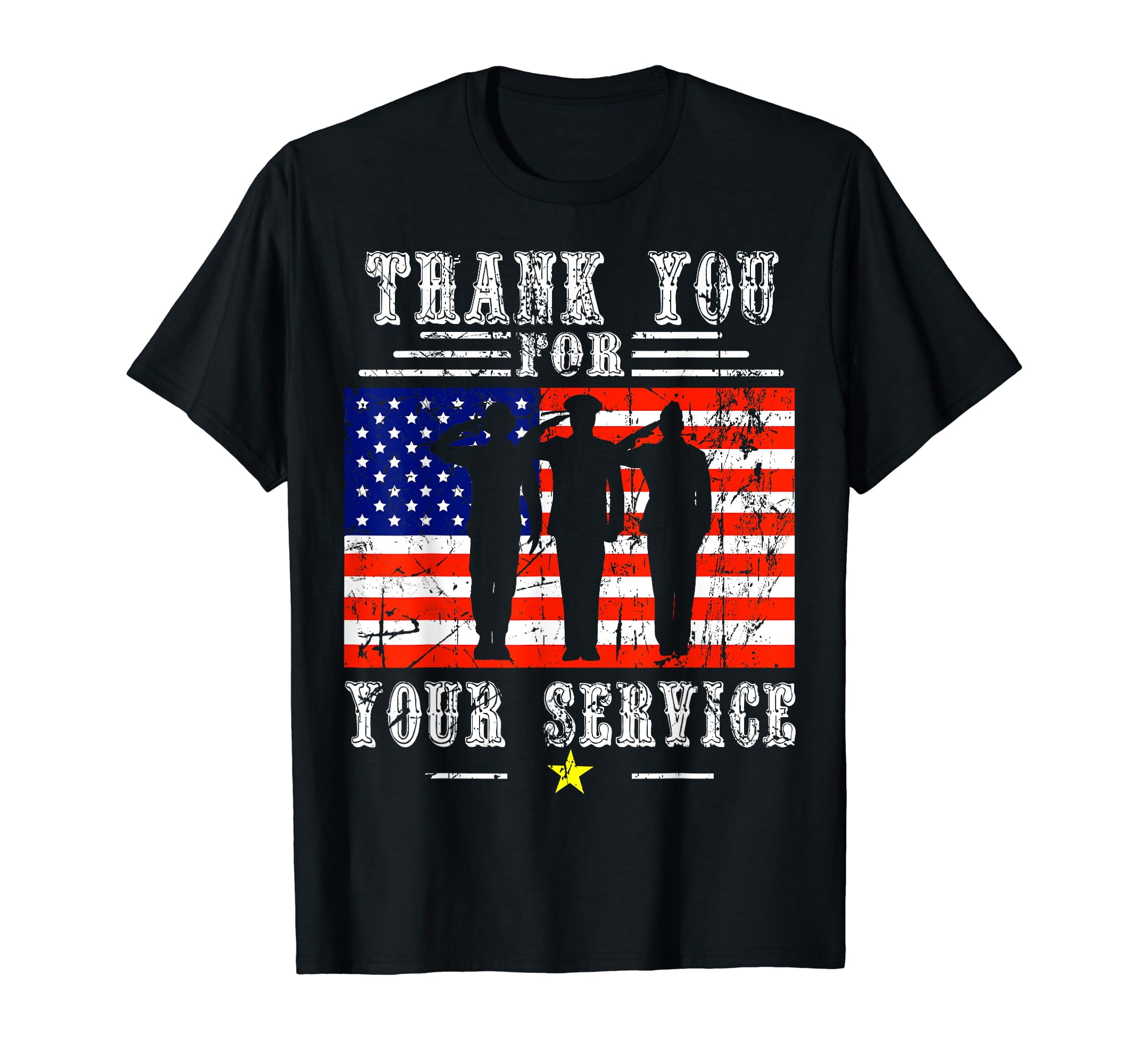 Thank you for your services Patriotic - veterans day for Men T-Shirt ...
