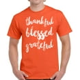thumbnail image 1 of Thankful Blessed Grateful Men T-Shirt - Graphic Tee S M L XL 2XL 3XL 4XL 5XL - Funny Thanksgiving Tshirts for Men Happy Thanksgiving Gifts, 1 of 2
