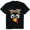 thumbnail image 1 of Thankful & Blessed Retro Turkey Kids Thanksgiving T-Shirt, 1 of 7