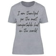 thumbnail image 1 of Thankful For My Comfortable Bed Women T-Shirt, Female Medium, 1 of 4