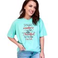 thumbnail image 1 of Thankful For The Perfect Sister, Siblings Day Quote, Chalky Mint Comfort Colors T-Shirt, Medium, 1 of 3